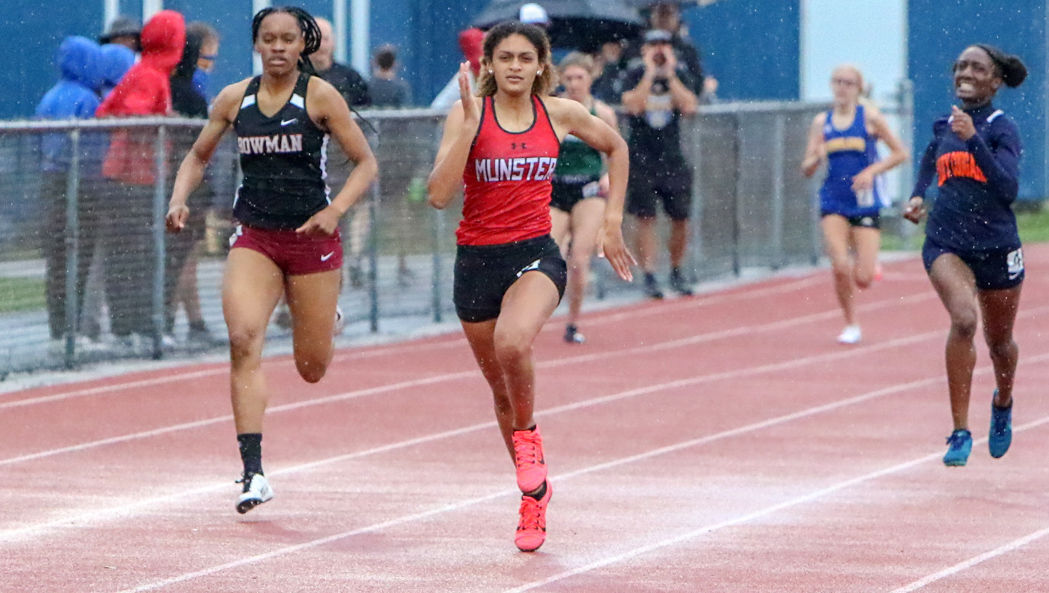 Highland girls track sectional